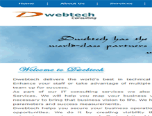 Tablet Screenshot of dwebtech.com